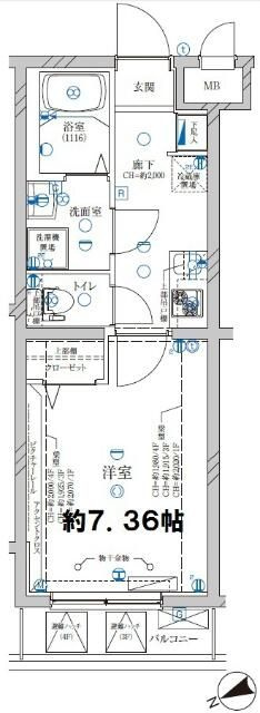 ディアレイシャス成増の間取り