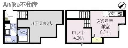 ＲＩＺＥＳＴ　ルミエンの間取り