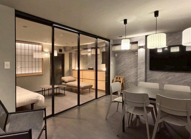 東京都墨田区　1棟売旅館・ホテル　「rakuna Inn 星・宙」の内装