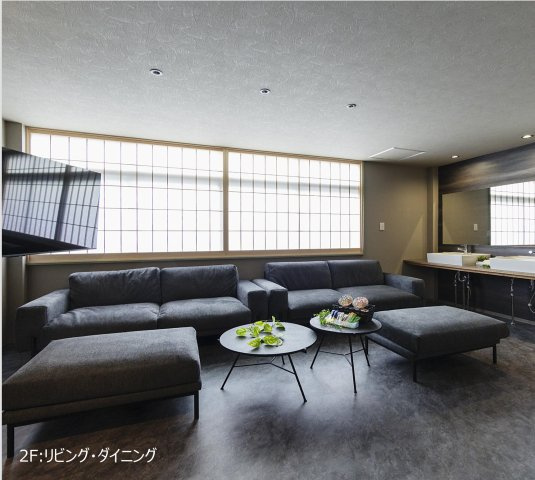 東京都墨田区　1棟売旅館・ホテル　「rakuna Inn 星・宙」の内装