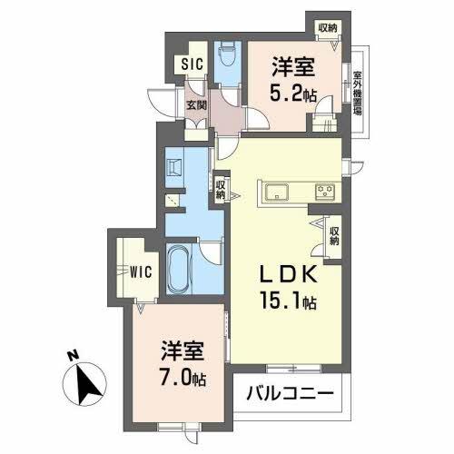 フィーノの間取り