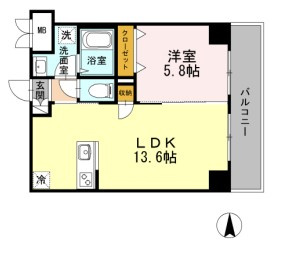 グランパルク小金井の間取り