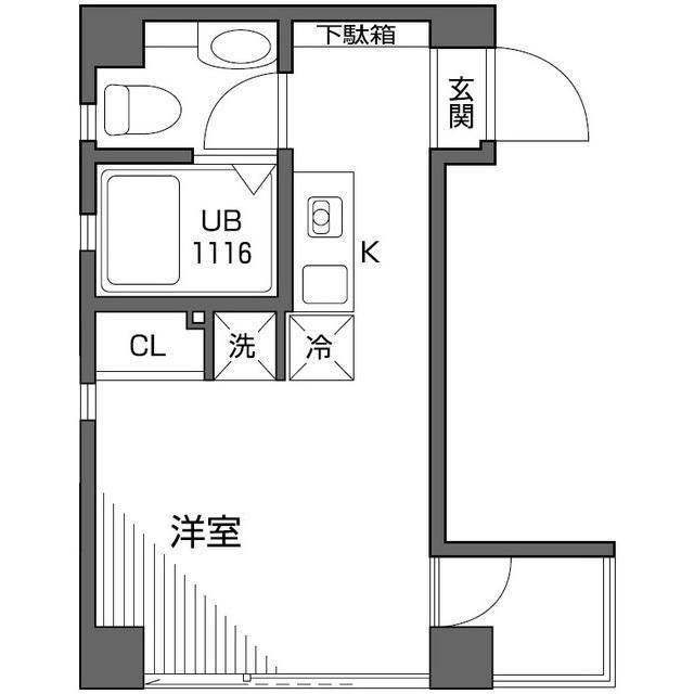 パークレジデンス芝公園の間取り|間取りです。