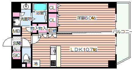 【間取り】 | アドバンス大阪城レガーレ