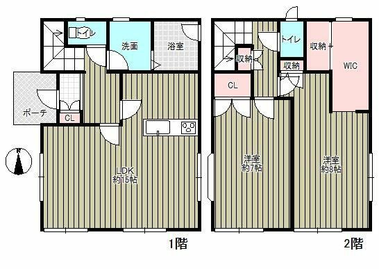 【間取り】 | 芝樋ノ爪１丁目Ｋ様貸家