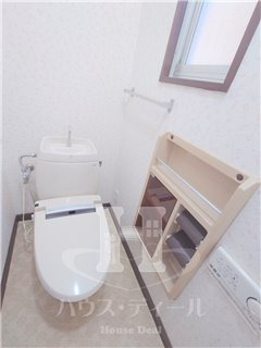 【トイレ】 | 芝樋ノ爪１丁目Ｋ様貸家 | 落ち着いた色調のトイレです