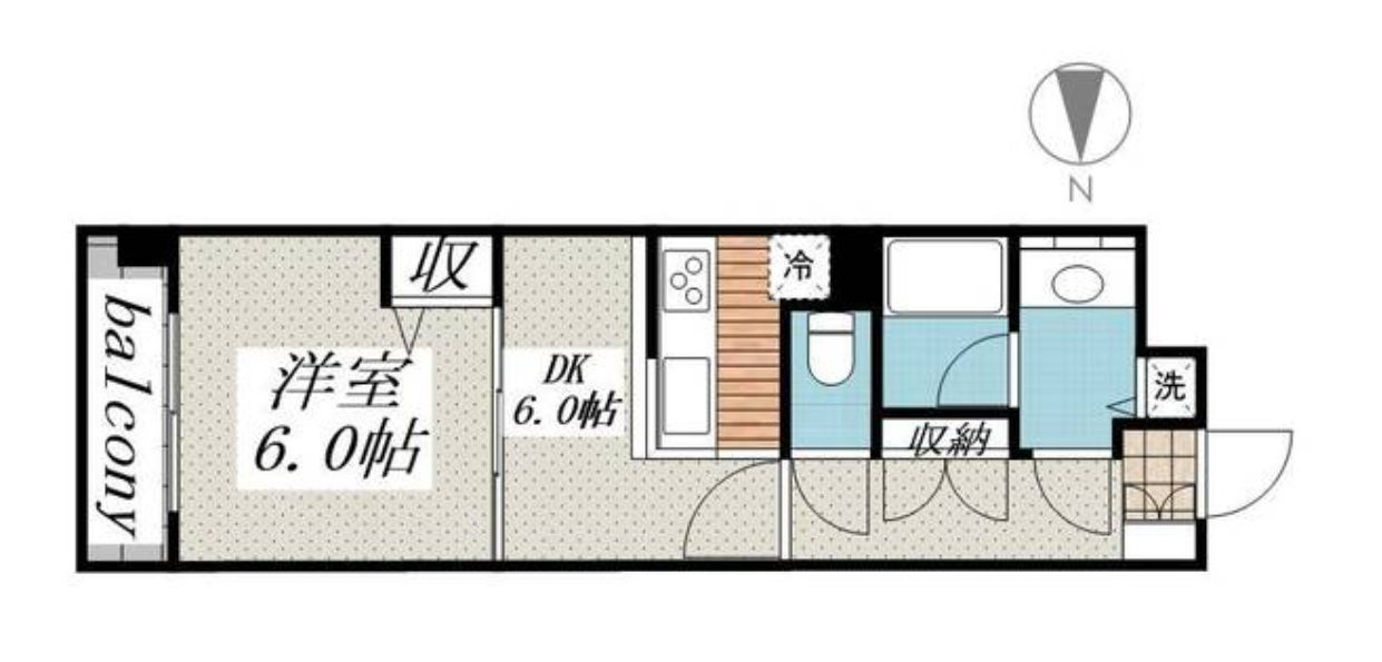 コスモ小石川の間取り