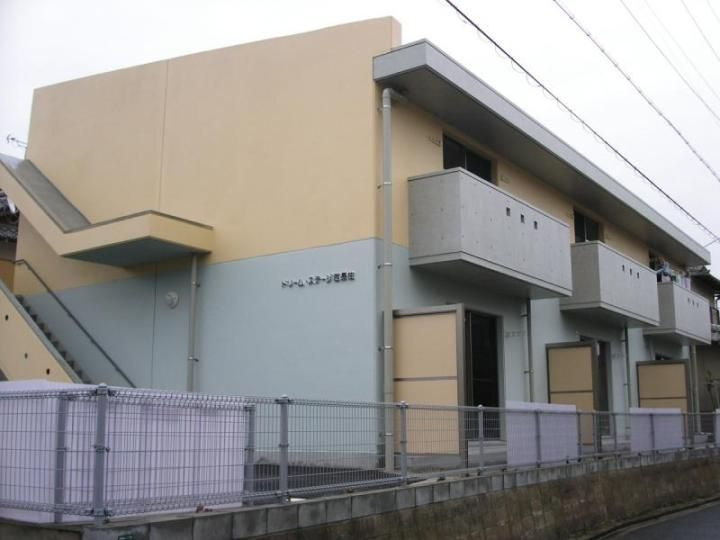 ドリームステージ西長住のエントランス