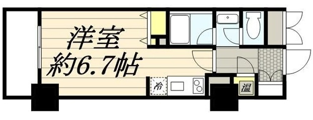 ＨＦ駒沢公園レジデンスＴＯＷＥＲの間取り|間取りです。