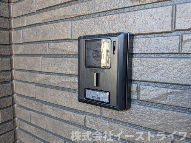 【新築戸建】　いわき市平塩第4　全2棟のセキュリティ|2号棟写真　テレビモニター付きインターフォン