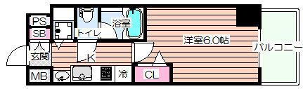 【間取り】 | アドバンス大阪城レガーレ