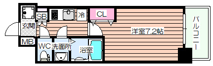 【間取り】 | フォーリアライズ弁天町ノビア