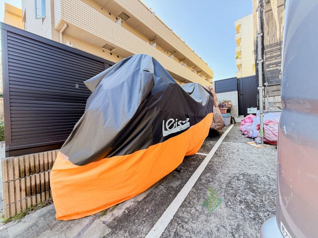 ときわ台サンハイツの駐車場|バイク置き場