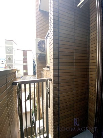 コーポすずなのバルコニー