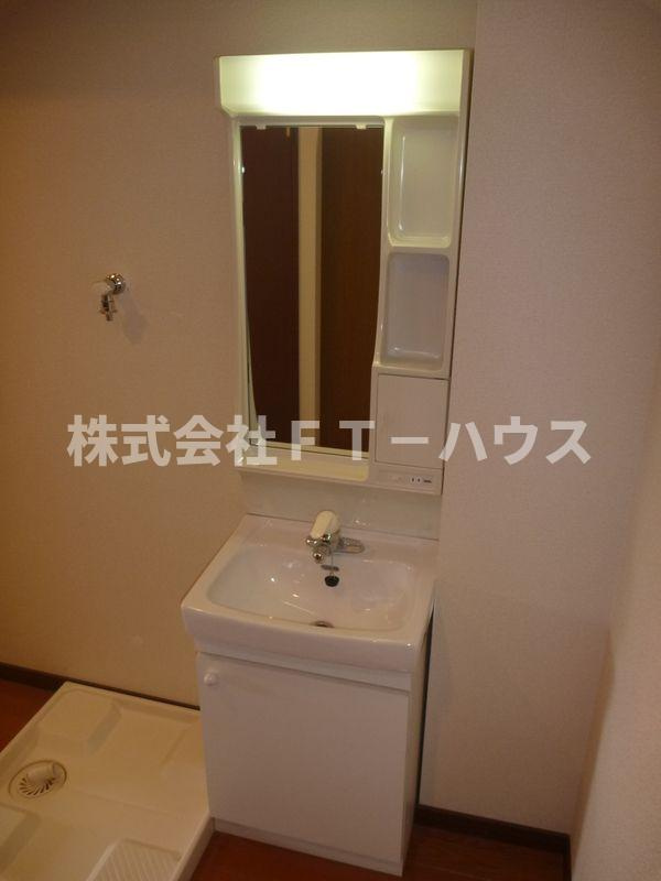 スクエア　コートの独立洗面台