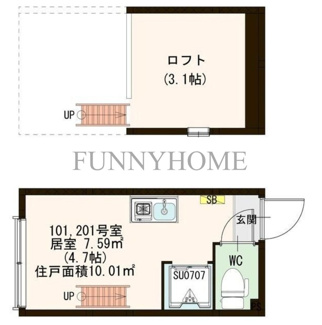 【間取り】 | メゾン上北