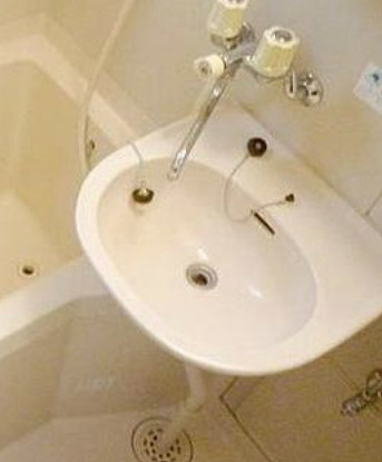 エスカ大和田の洗面所