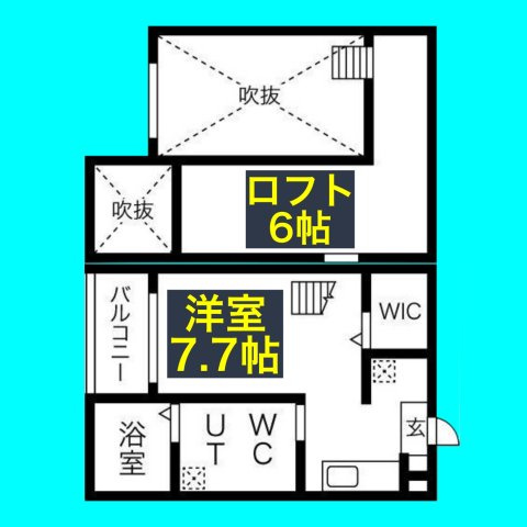 リーフアベニューの間取り