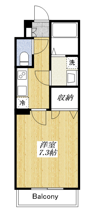 モナクマーシュの間取り
