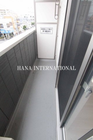 メゾンセレーナのバルコニー|他部屋参考写真です