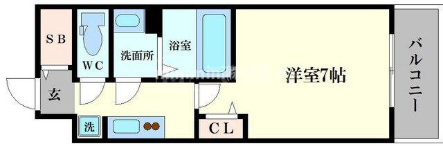 ファステートNAMBA華月の間取り