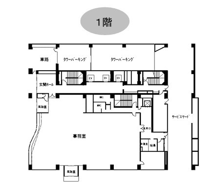 錦中央ビルの間取り