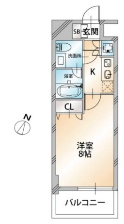 ＫＤＸ千葉中央レジデンスの間取り
