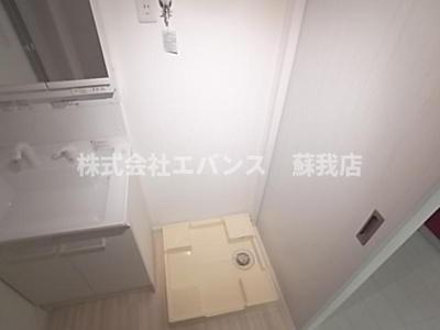 【洗面所】 | マイスタイル蘇我 | スペースが確保できる洗面所です