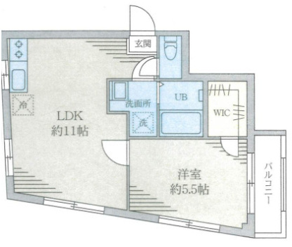セントフランシス東山の間取り