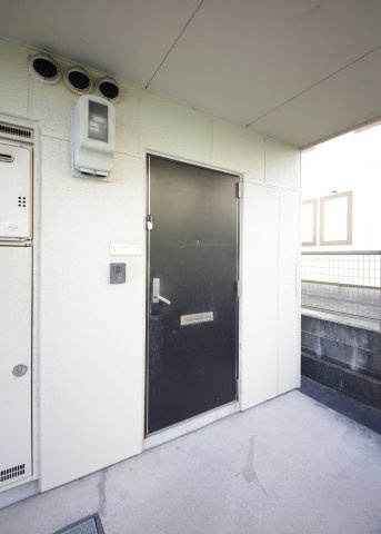 コーポみずほの玄関