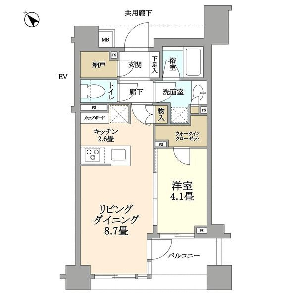 Ｂｒｉｌｌｉａ武蔵小山ｉｄの間取り
