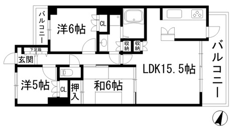 【間取り】