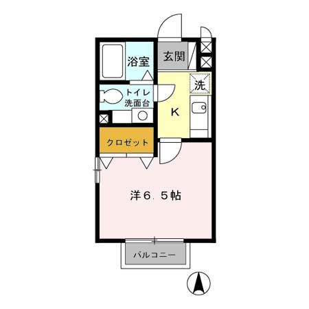 セジュールカトレアの間取り