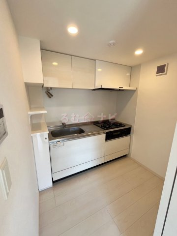 福岡市博多区三筑２丁目の賃貸マンションのキッチン