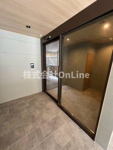 東大阪市高井田元町２丁目の賃貸マンションのロビー