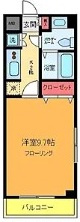 エルフラット両国の間取り|間取りです。