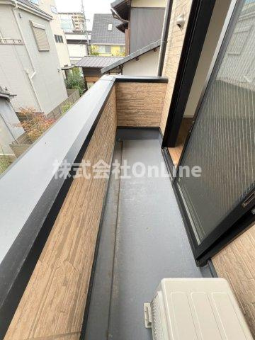 La Cachette TAKAIDAのバルコニー