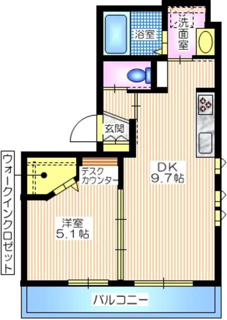 プライムコートの間取り