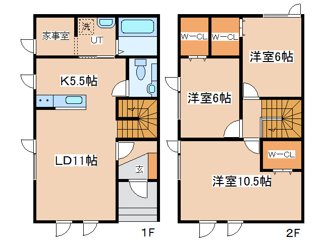 フェリーチェの間取り