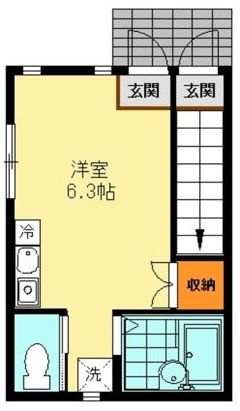 Ｋ２の間取り|間取りです。