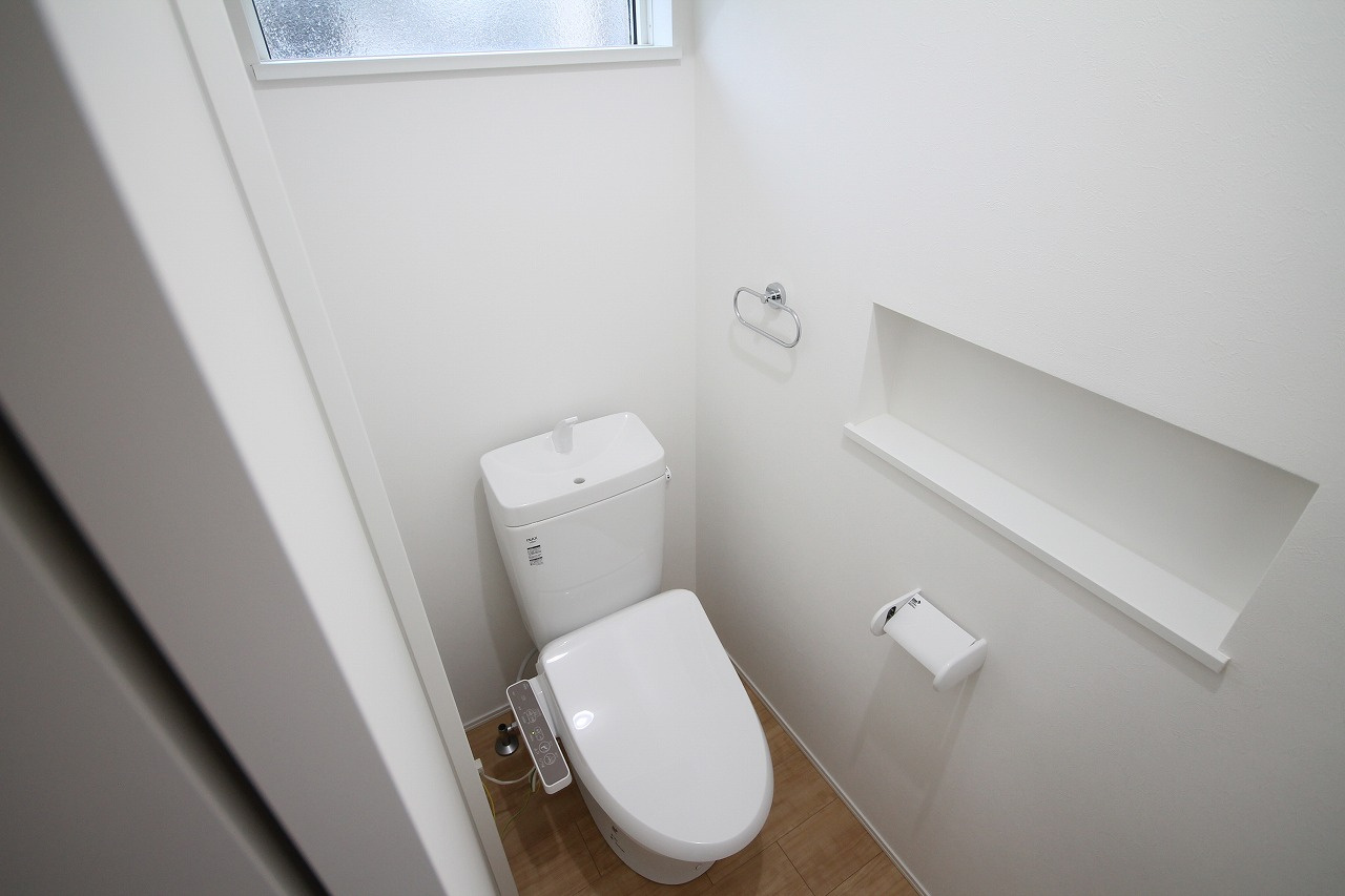 流山市駒木借家A棟のトイレ|トイレもきれいです