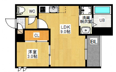 Regalest Lotus Ⅱの間取り