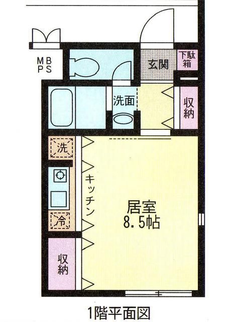 プティメゾンクールの間取り