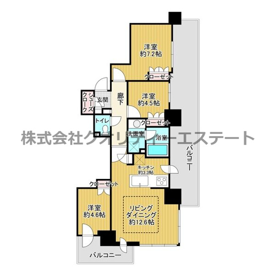 【間取り】 | ザ・札幌タワーズ　イーストタワー