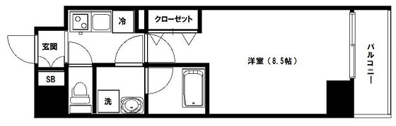 【間取り】 | ニュー・ビジョン東向島 | 間取り