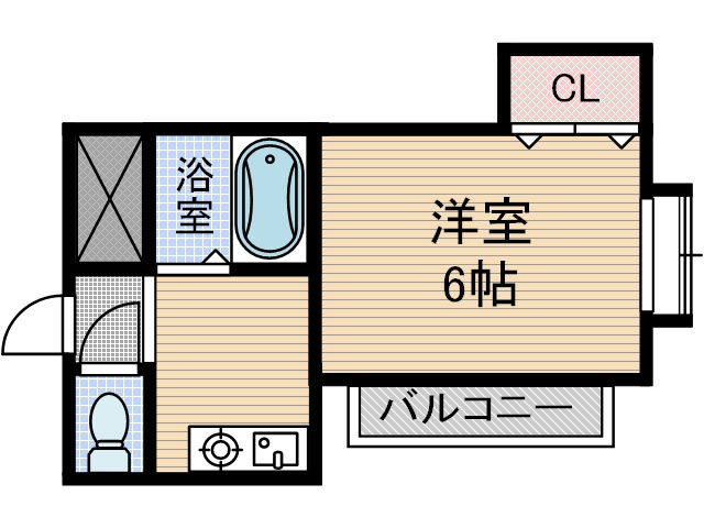 サンパレスエルの間取り