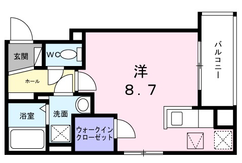 GLORYINOUE南王子の間取り