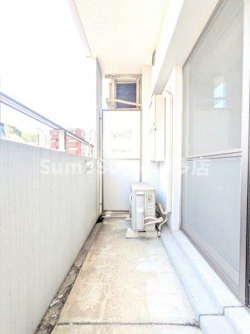 シャローム室見のバルコニー