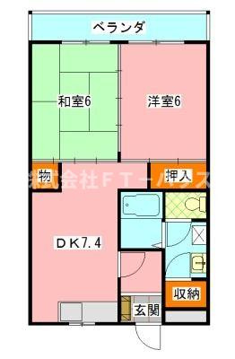 サンブリッジの間取り