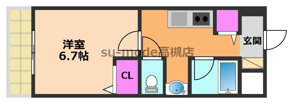 ジュネス京口の間取り